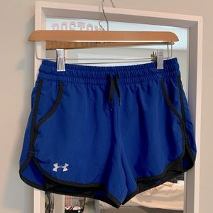 UNDER ARMOUR BLUE SHORTS